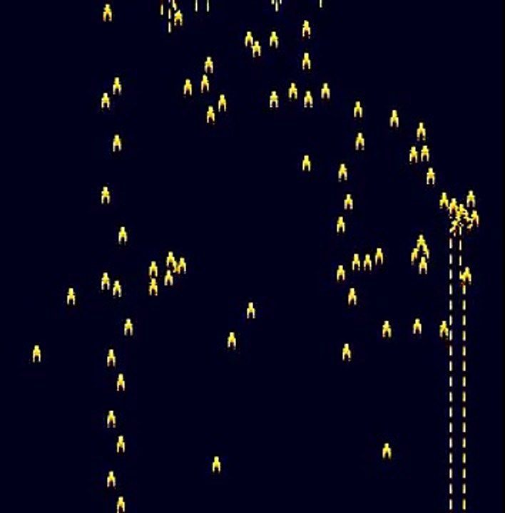 Automata - crawling up and shooting down