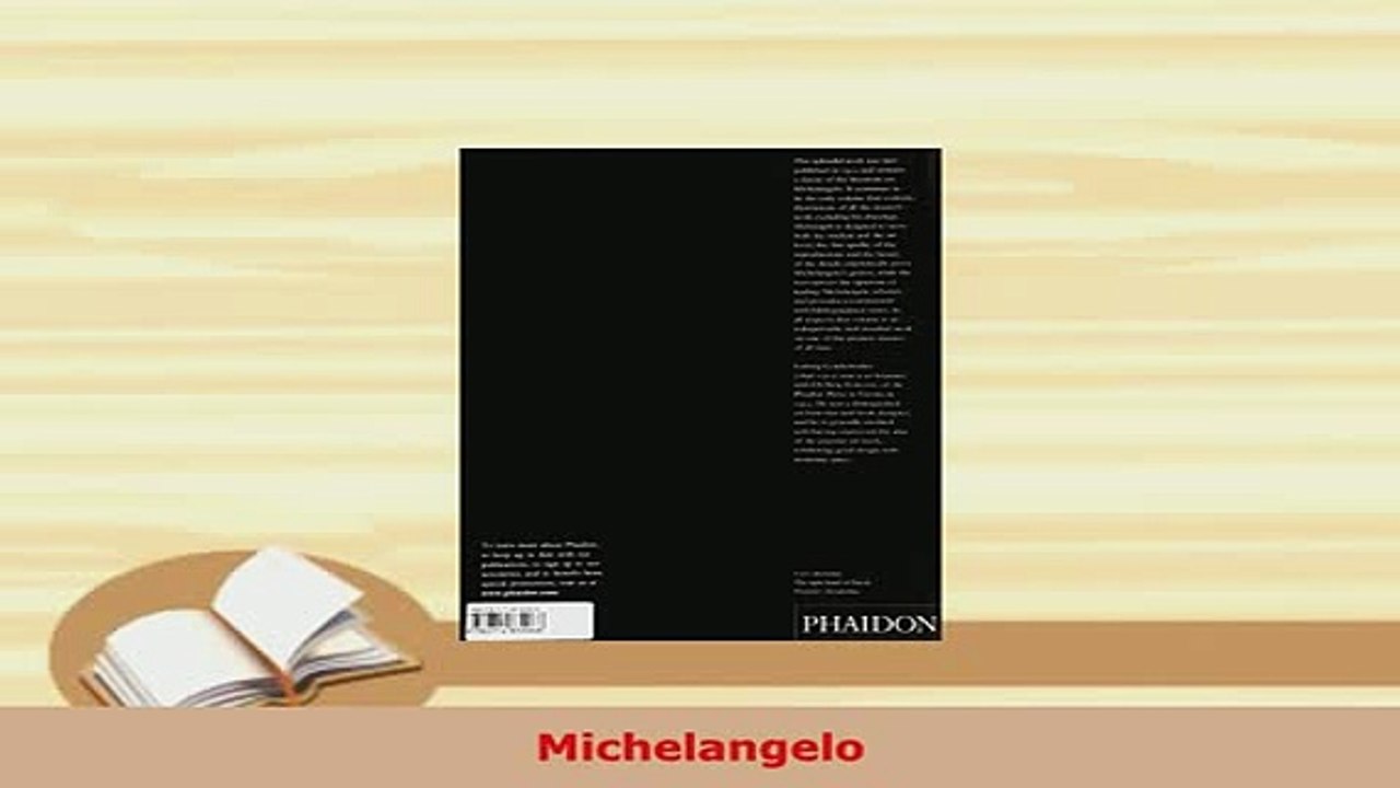 PDF  Michelangelo PDF Book Free