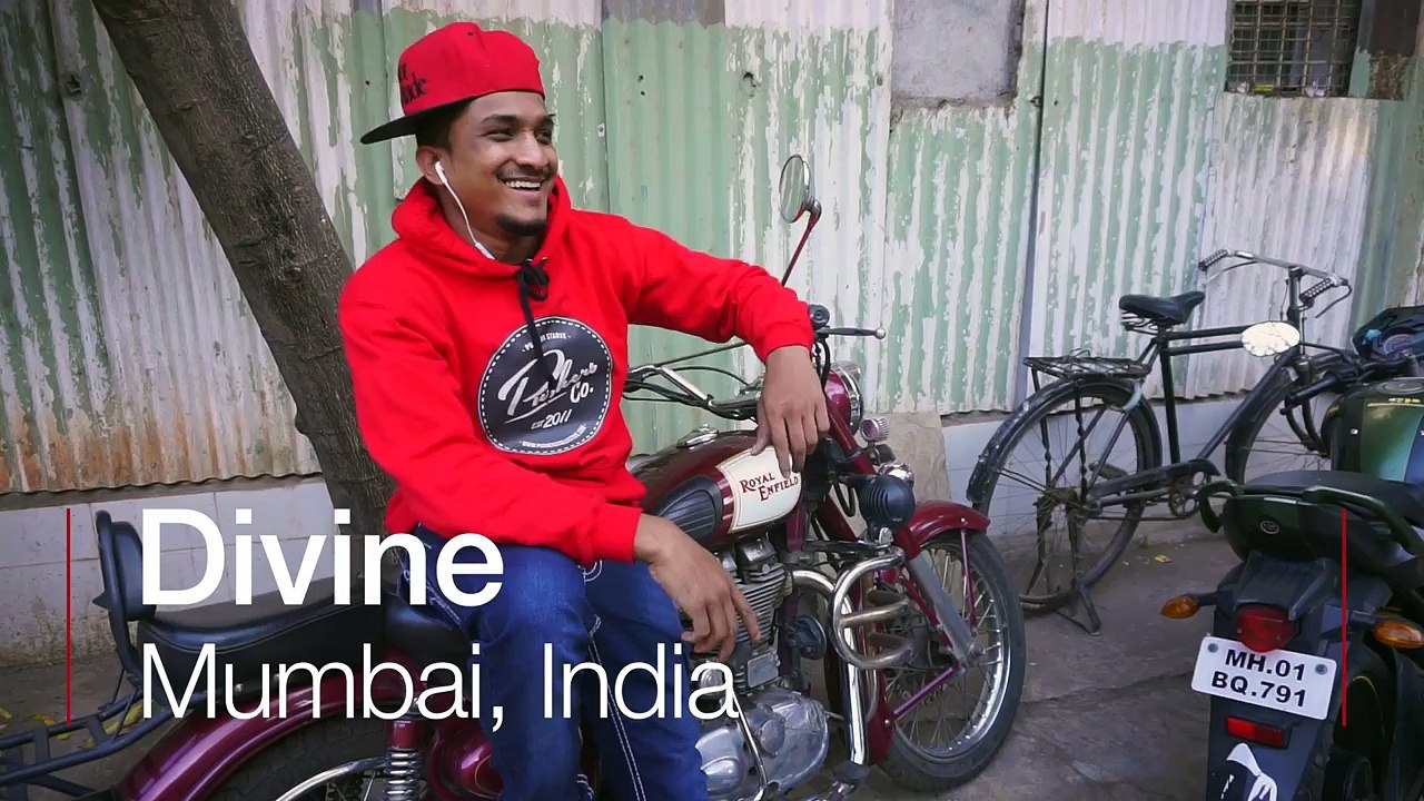 Mumbai rapper Divine changes up traditional tune of Indian music - BBC News