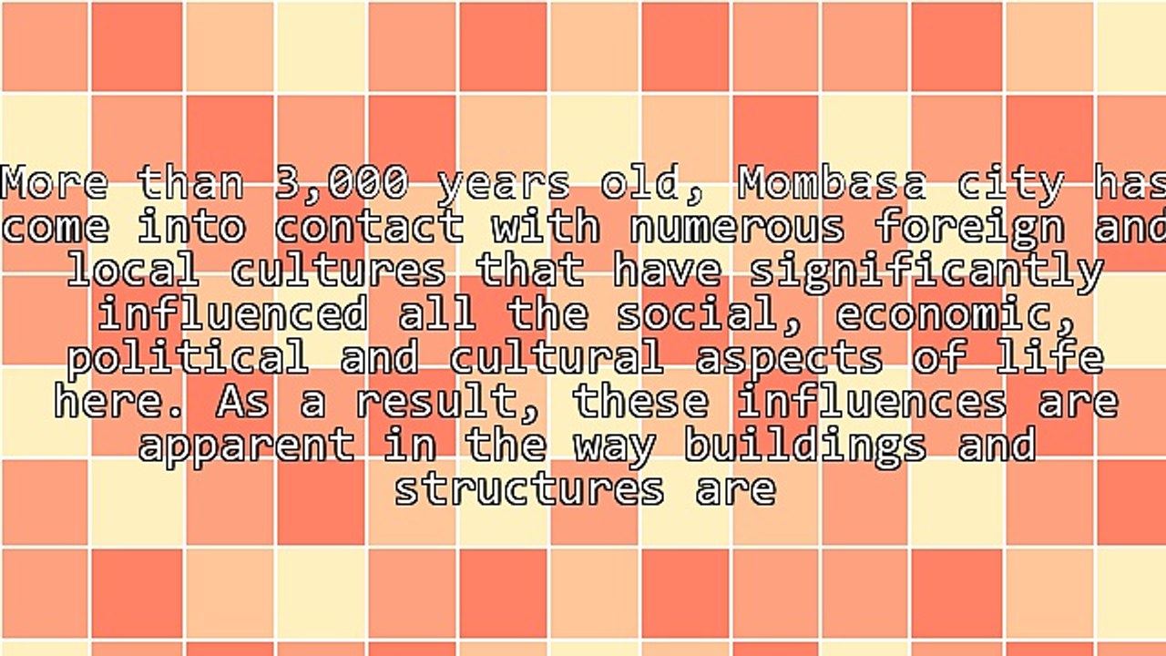 Building Types and Styles in Mombasa