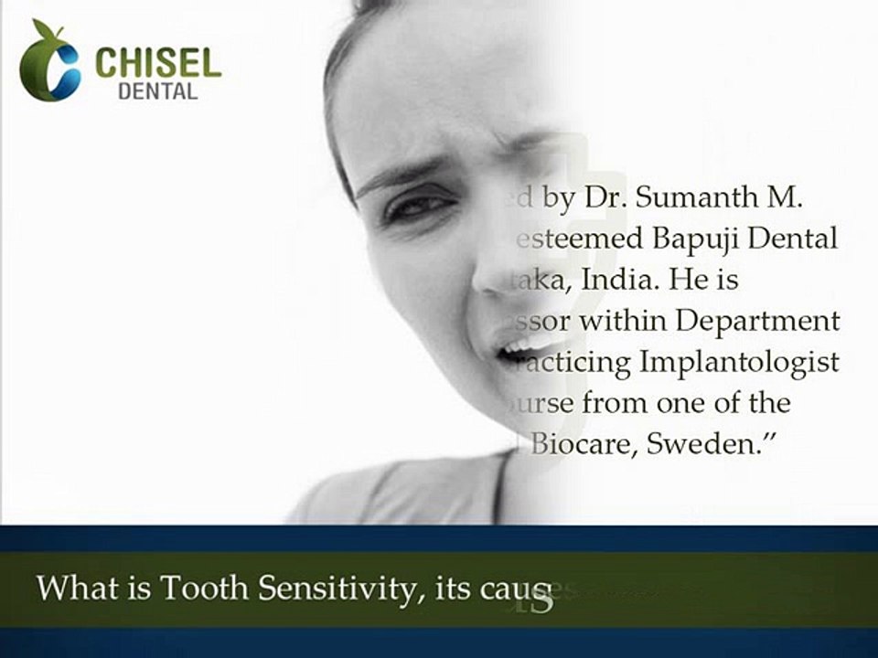What is Tooth Sensitivity,its causes and prevention.