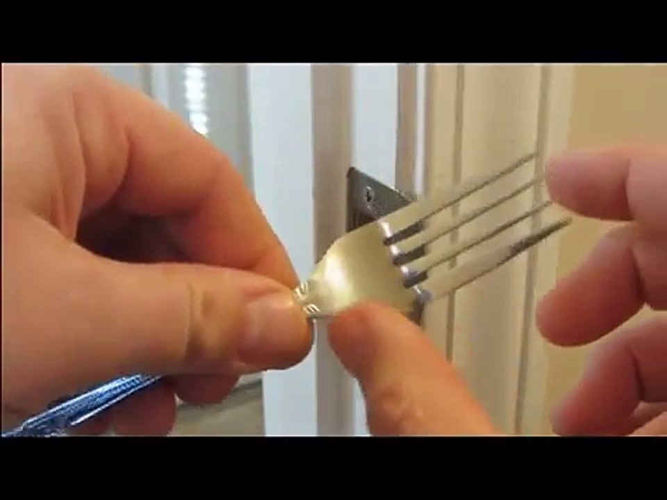 Dinner Fork Door Lock