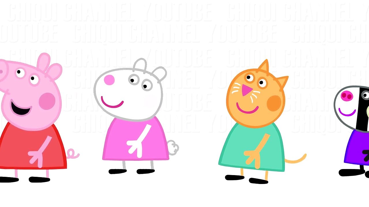 Peppa pig y familia telerin VAMOS A LA CAMA chiqui channel