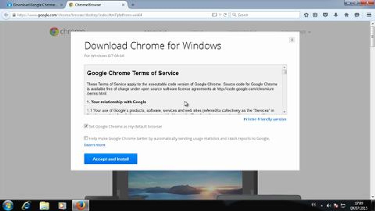 Guide to Downloading and Installing Google Chrome 64-bit