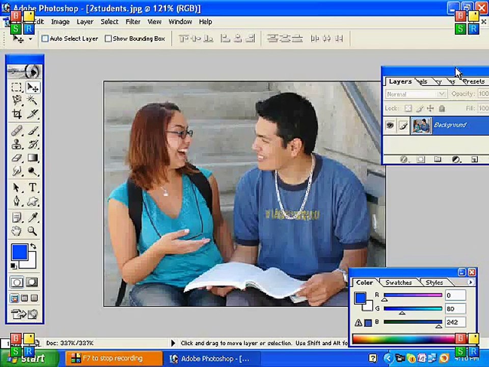 How To Change Cloth Colours In Photo Shop Picture
