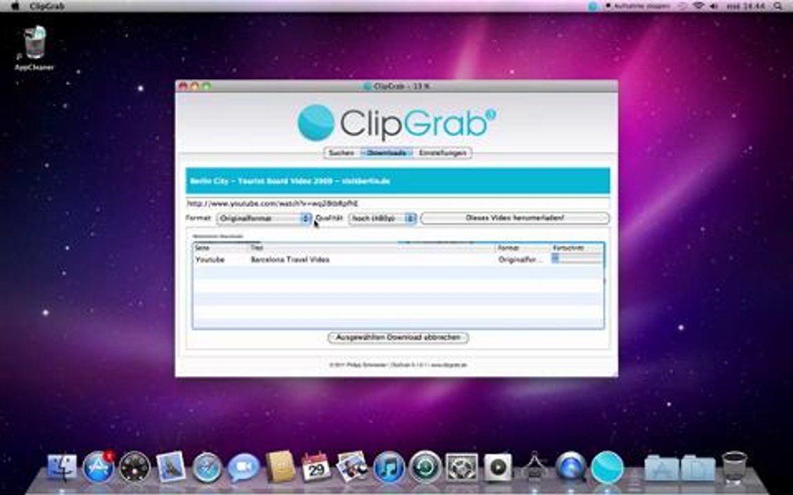 ClipGrab Überblick