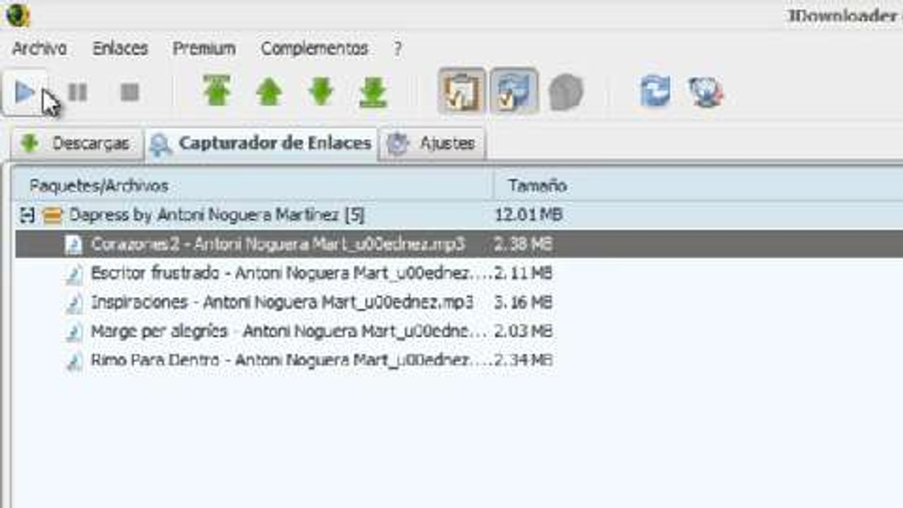 Cómo funciona JDownloader