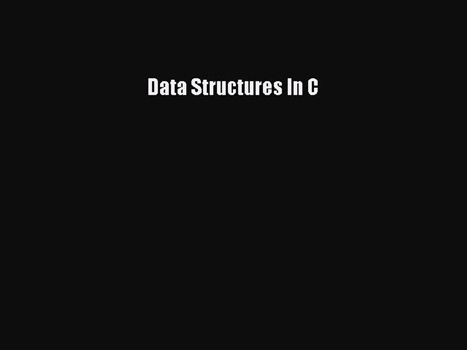 Master Data Structures in C with Our Easy-to-Read PDF 📘