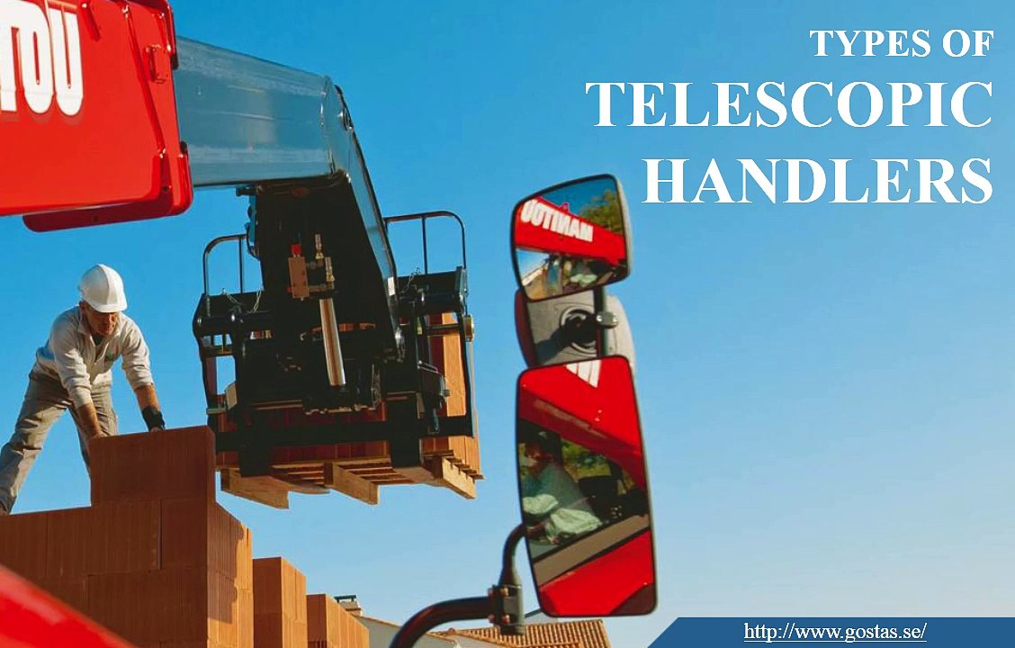 What are the various types of telescopic handlers