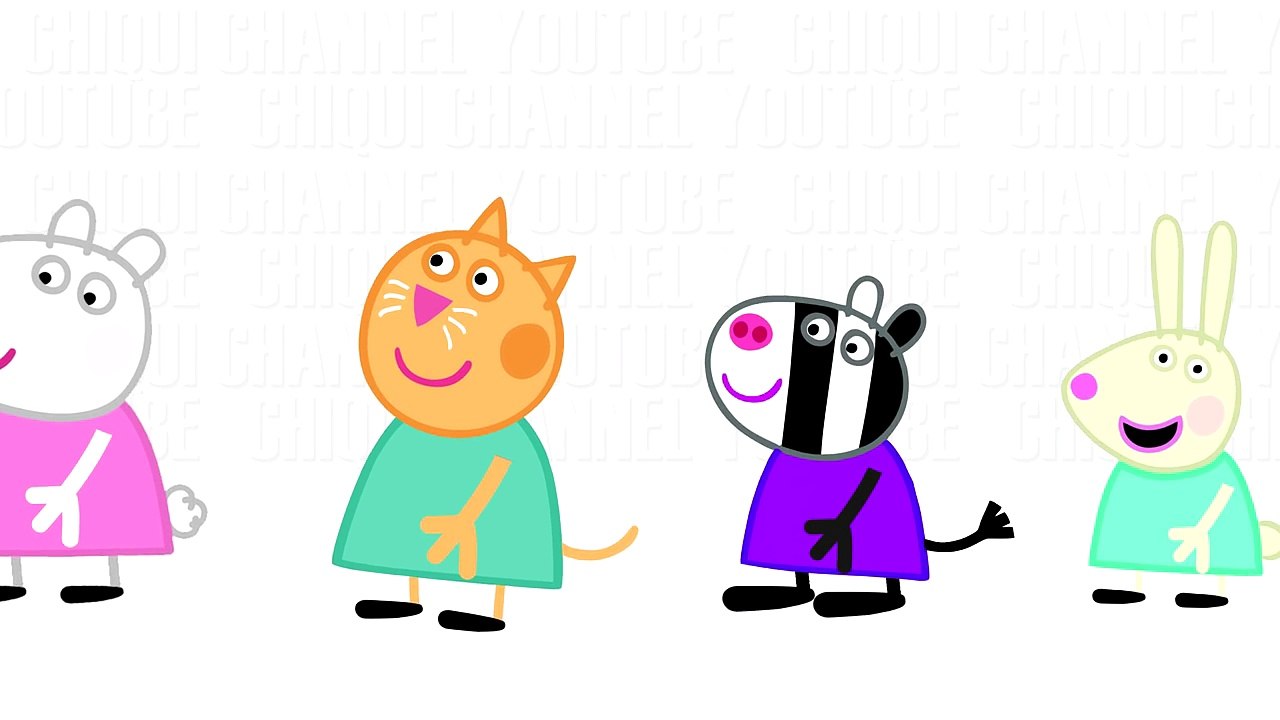 Peppa pig y familia telerin VAMOS A LA CAMA chiqui channel