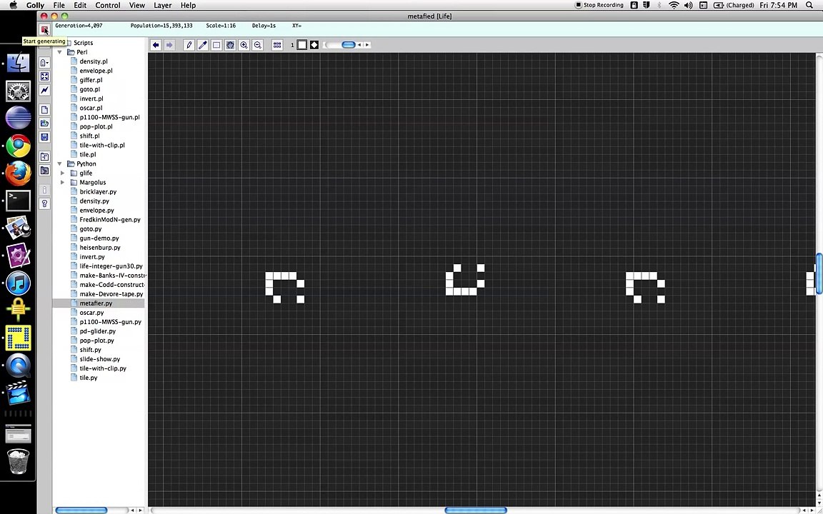 Droste effect in Conway's Life