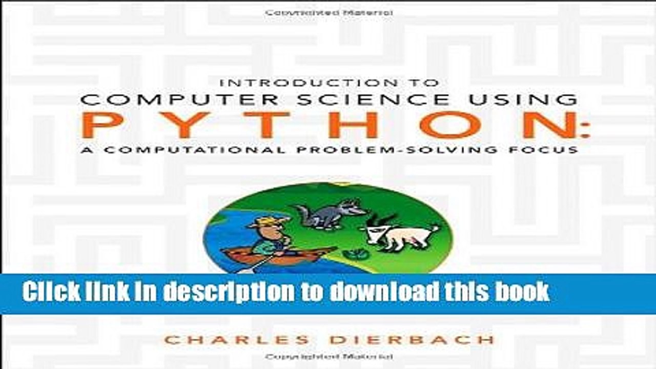 [PDF] Introduction to Computer Science Using Python: A Computational Problem-Solving Focus Popular