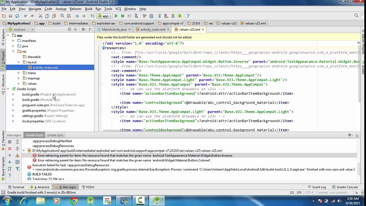 1 - Creating Your First Android Project - Android Studio