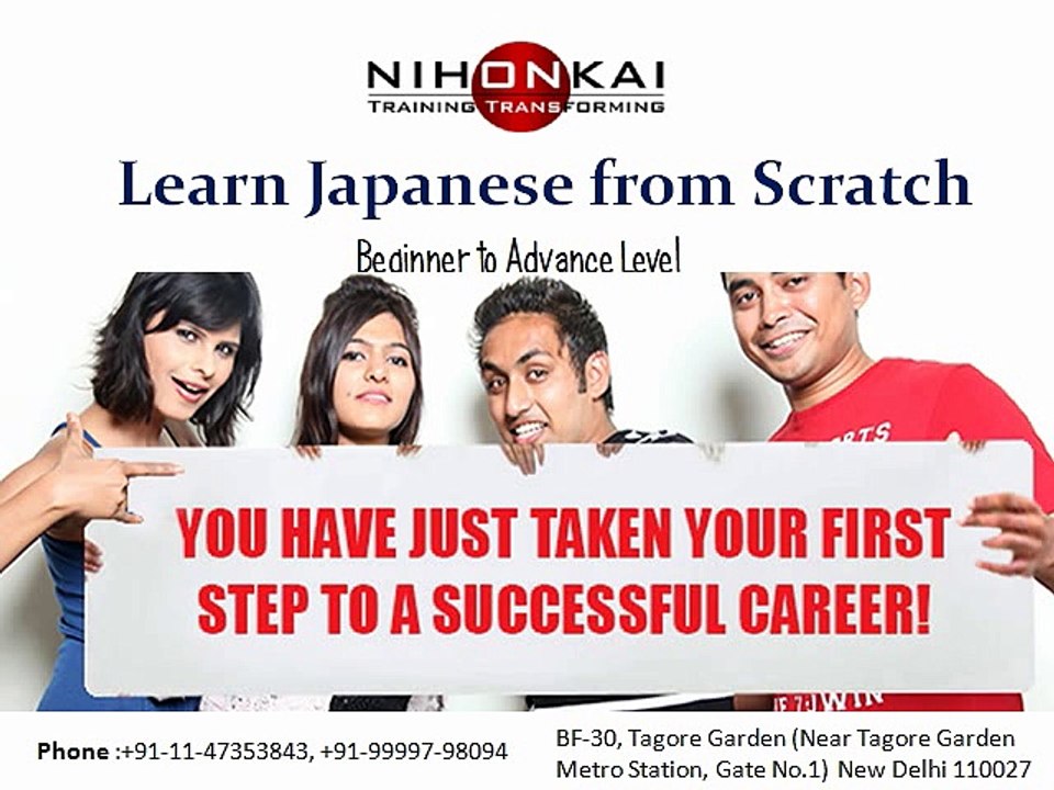Learn Japanese from Scratch at Nihonkai