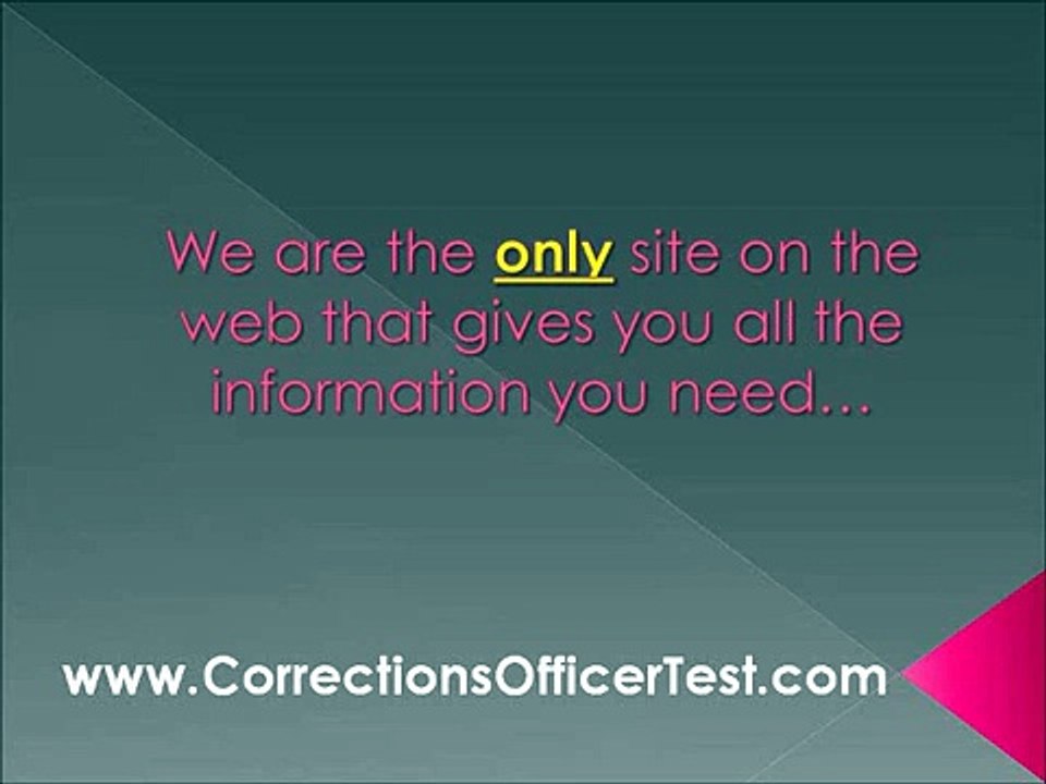 sample correctional officer interview questions and answers