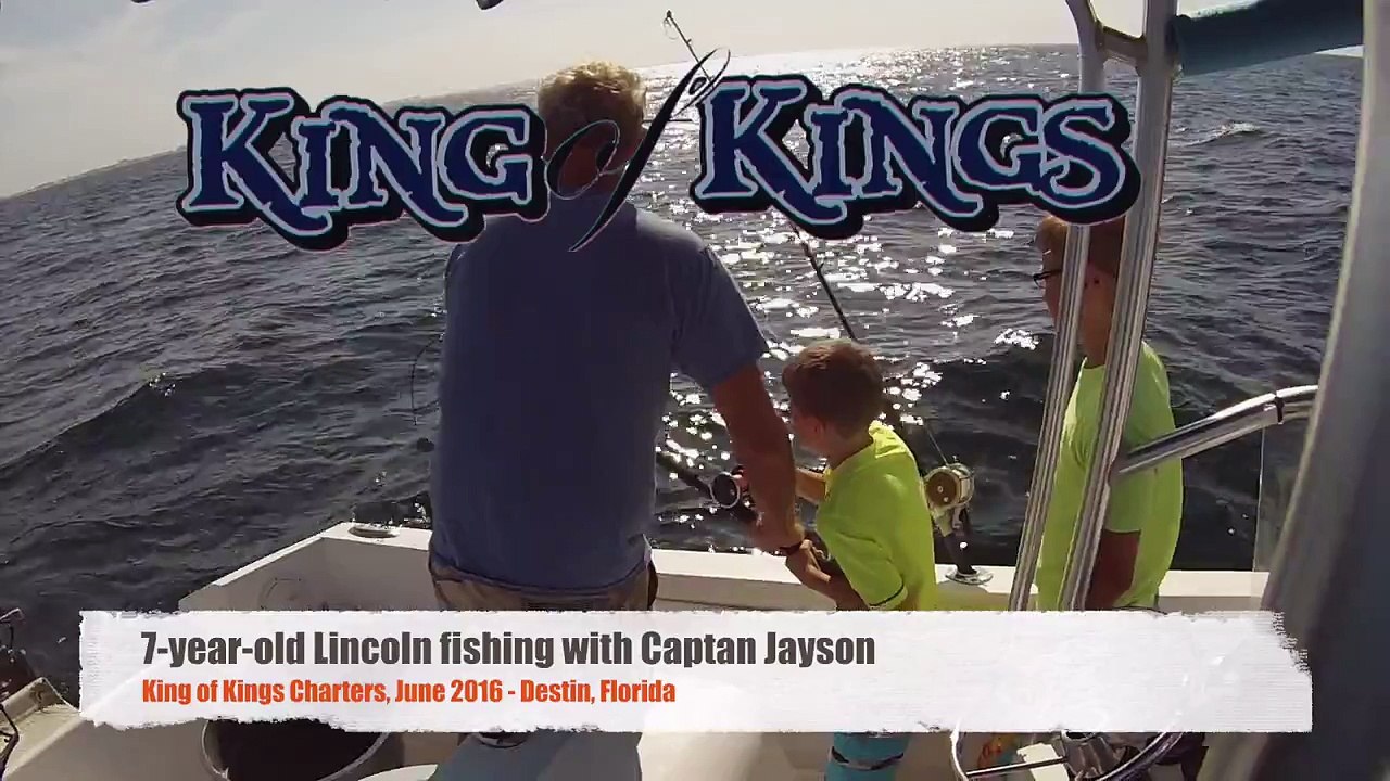 7yo fishing - King of King Charters - King Mackerel