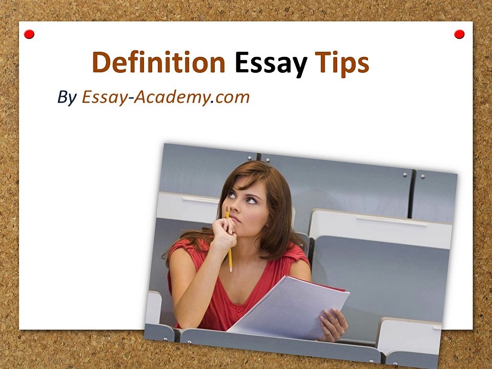 Guidelines for Writing a Definition Essay