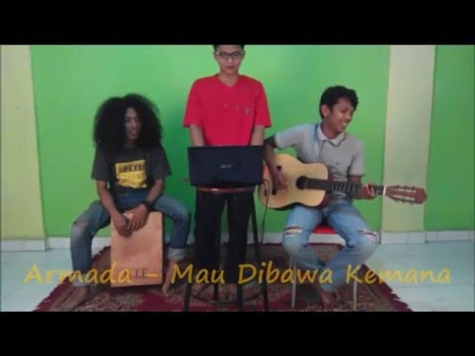 Word TELL Cover (Armada - Mau Dibawa Kemana) Ketika Slash Main Cajon....