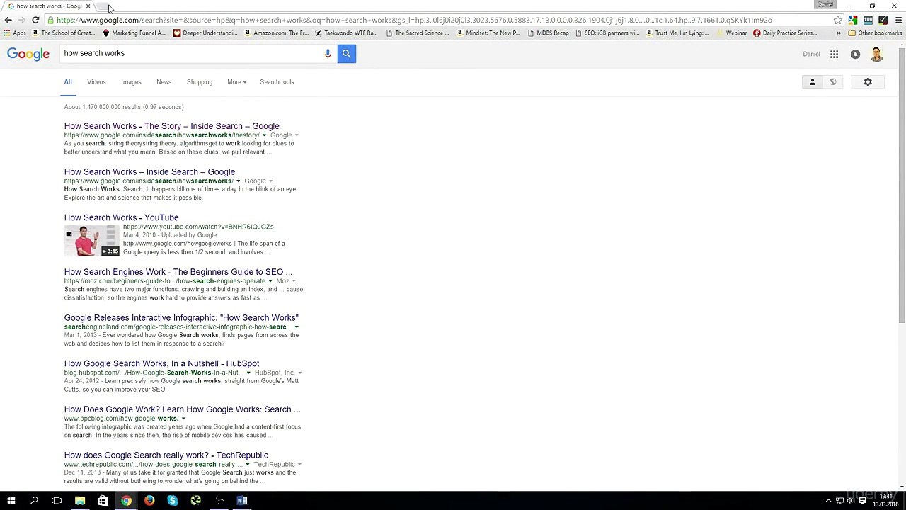 How Search Engines Works Part 1