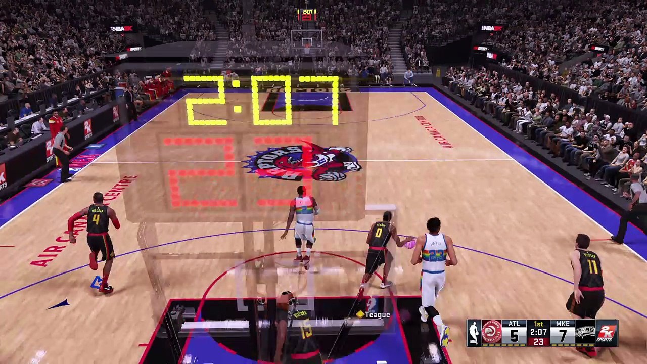 Klay's 4-Point Play in NBA 2K16 🏀