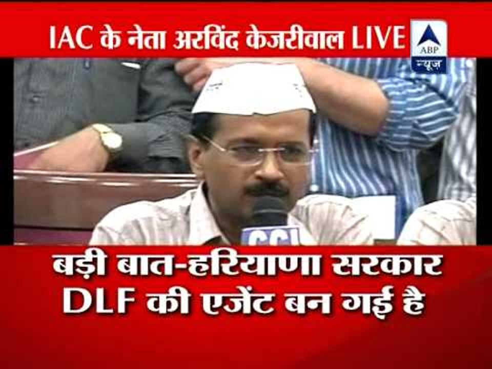 What is the relationship between Vadra and Congress: Kejriwal