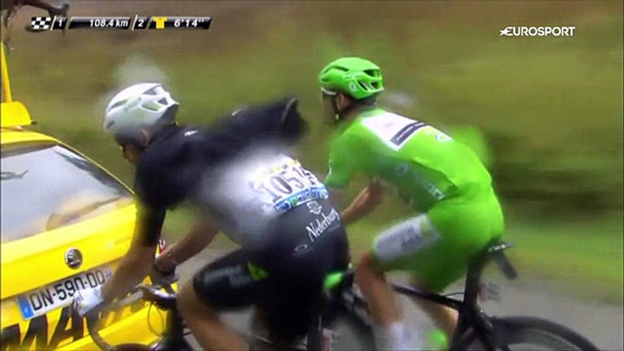Mark Cavendish s'en prend au cameraman