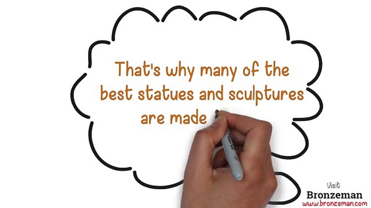 bronze statues