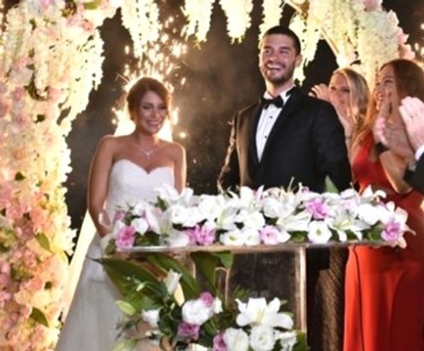 Berk Oktay ve Merve Şarapçıoğlu Evlendi