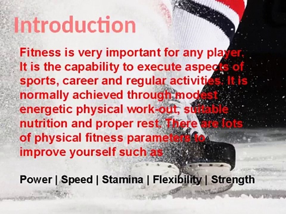 Five Parameters of Fitness by Hockey Helper