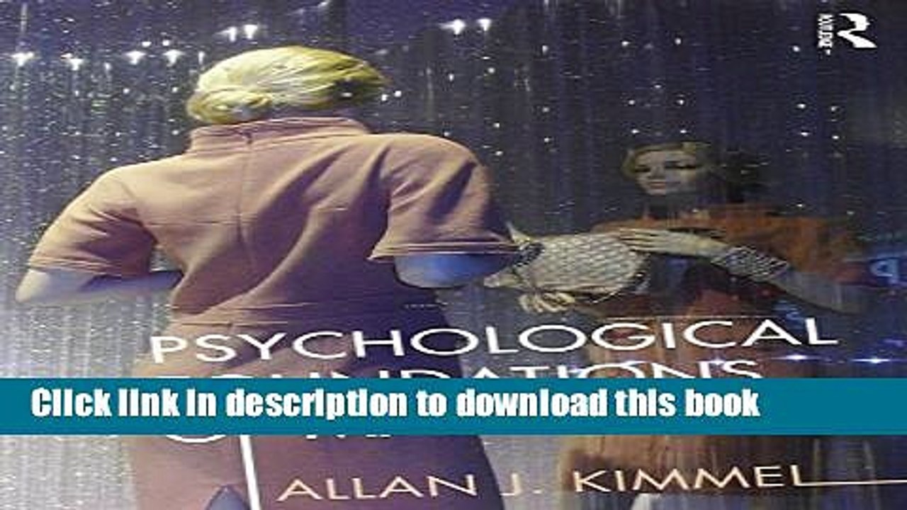 Books Psychological Foundations of Marketing Full Online