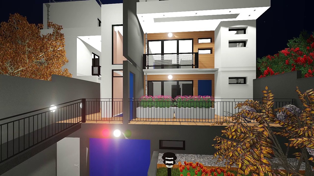 De Musset by Night: Collective Housing in Fontenay 🏢