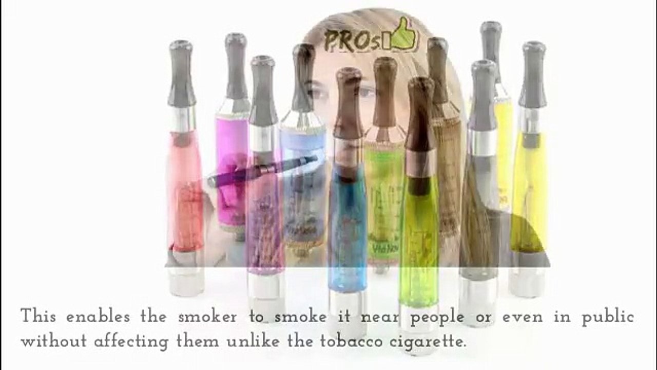 Pros And Cons of E-Cigarettes