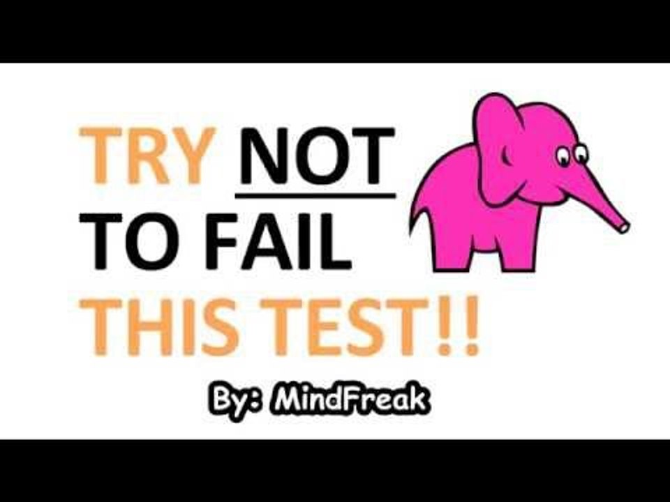 TRY NOT TO FAIL THIS IMPOSSIBLE TEST - HD