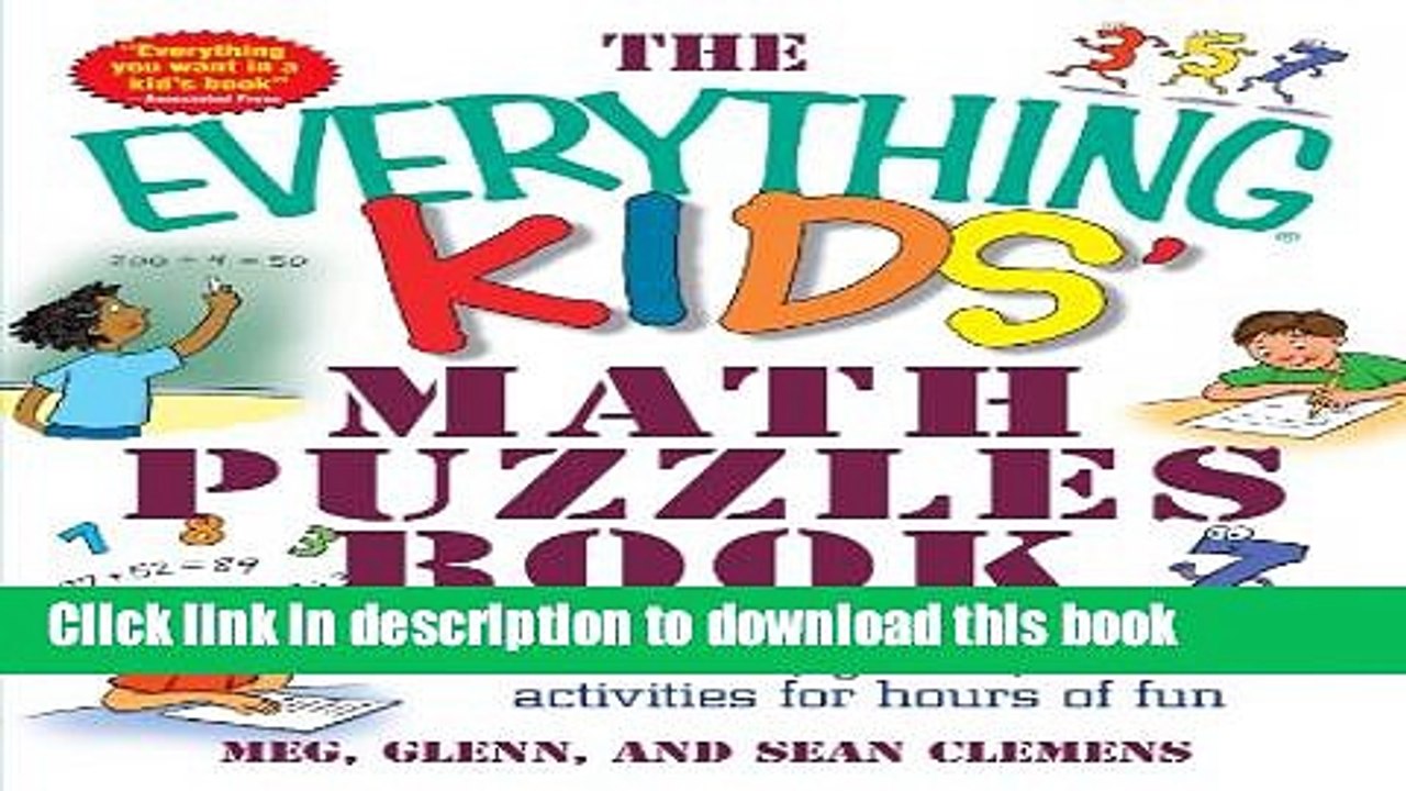 [Download] The Everything Kids  Math Puzzles Book: Brain Teasers, Games, and Activities for Hours