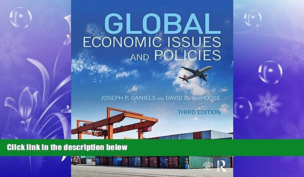 Free [PDF] Downlaod  Global Economic Issues and Policies (Discrete Mathematics and Its