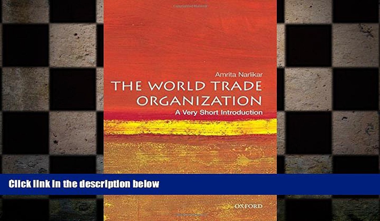 READ book  The World Trade Organization: A Very Short Introduction READ ONLINE