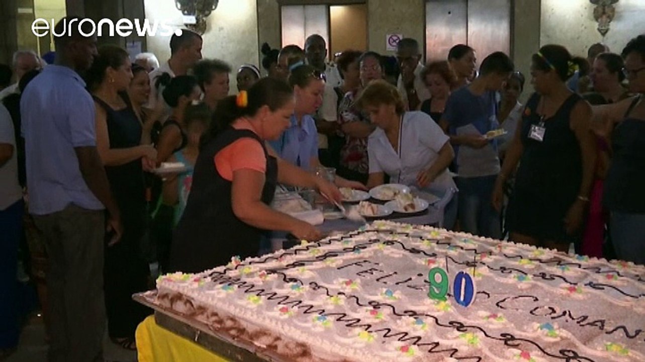 Fidel Castro cumple 90 años