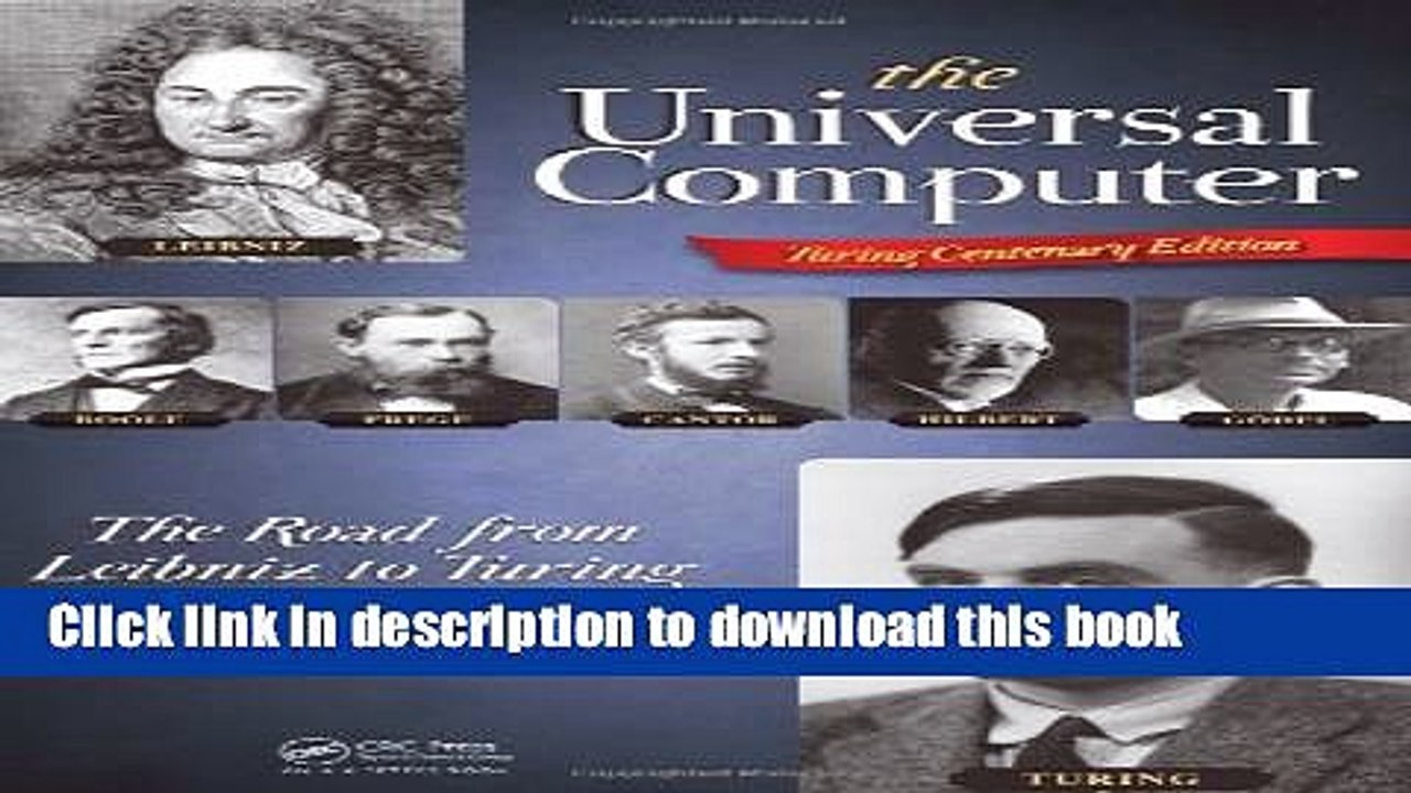 [PDF Kindle] The Universal Computer: The Road from Leibniz to Turing Free Download