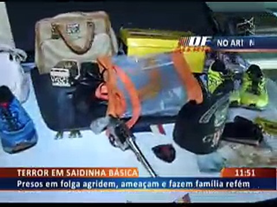 Terror em Saídinha: Presos em Folga Agridem, Ameaçam e Fazem Família Refém 🚓