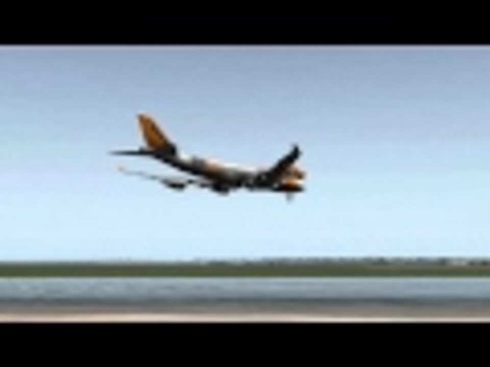 [X-Plane 10] B747-4 Ikzair landing in New York KJFK | spotter view