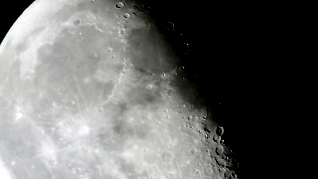 Moon (23-8-2016) - Telescope 70mm
