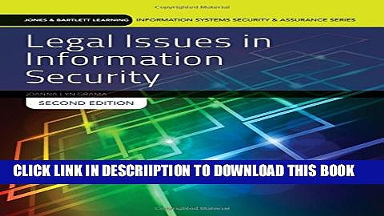 [PDF] Legal Issues in Information Security Popular Colection