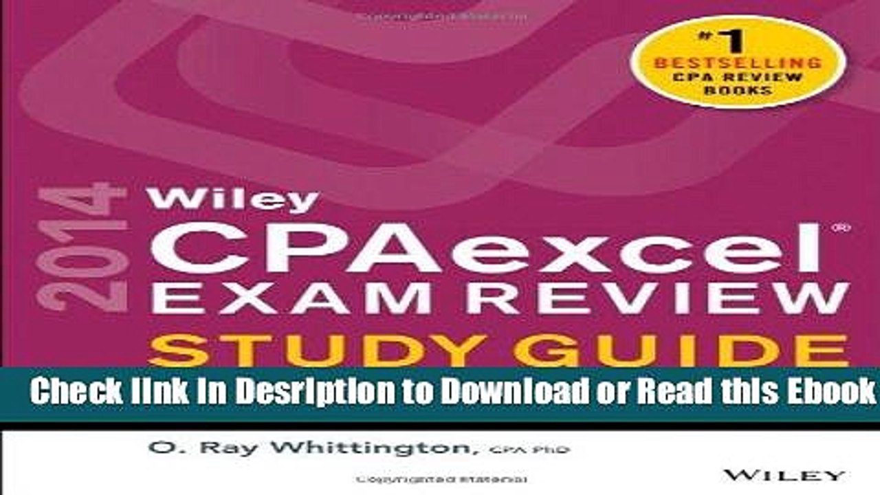 Wiley CPA excel Exam Review 2014 Study Guide, Business Environment and Concepts For Free