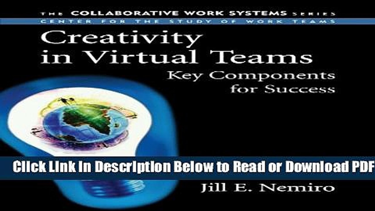 [Get] Creativity in Virtual Teams: Key Components for Success Popular Online