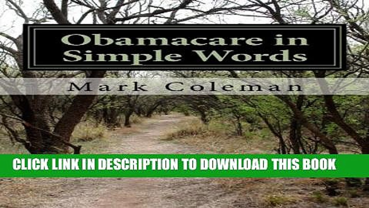 [PDF] Obamacare in Simple Words Popular Online