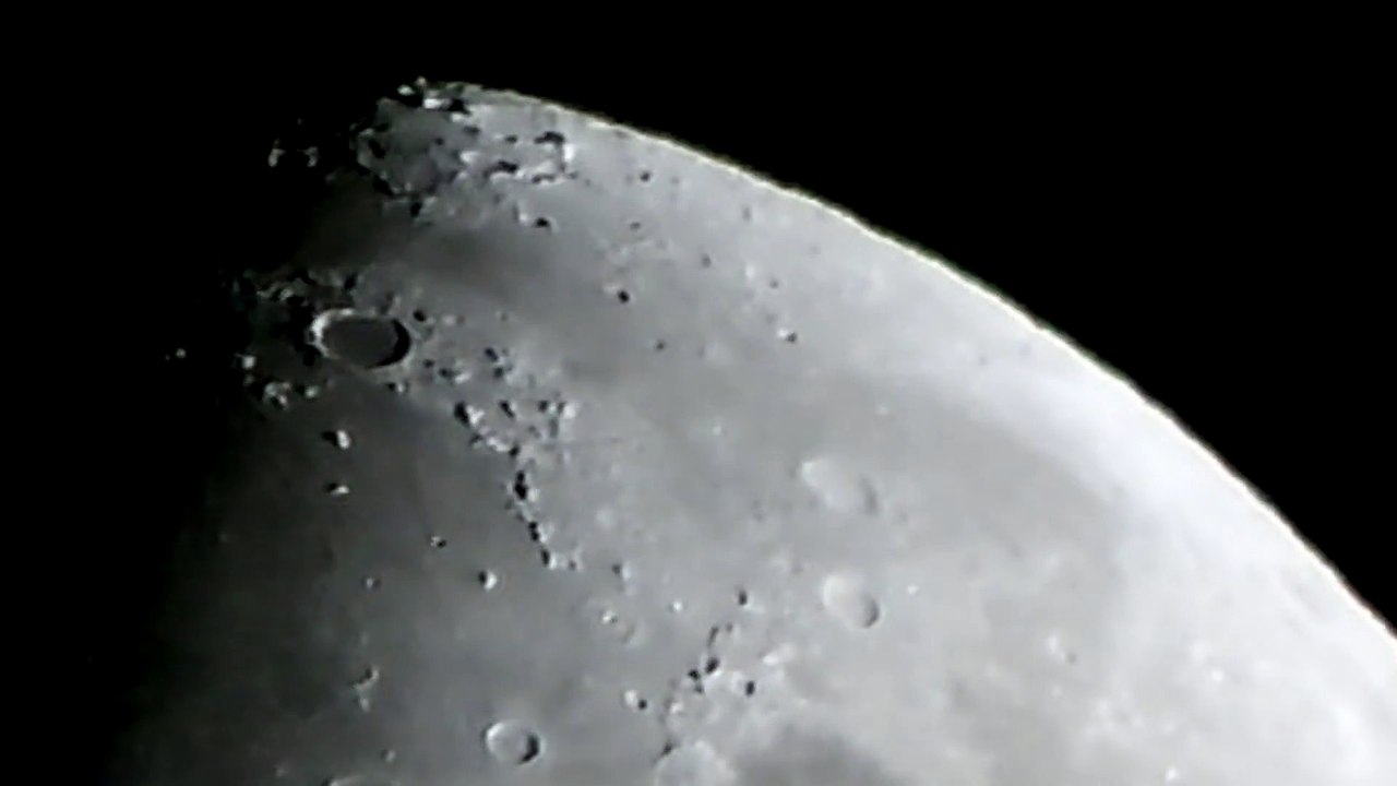 Moon (10-9-2016) - Telescope 70mm