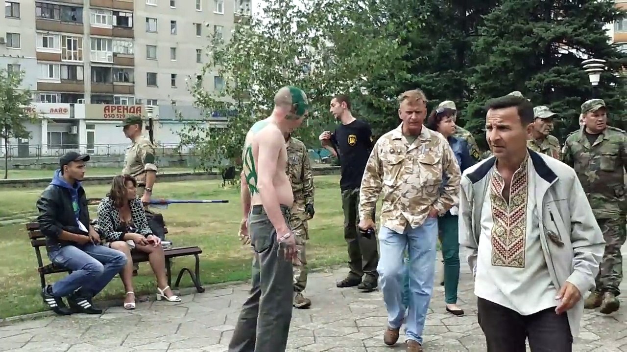 Провокация на День освобождения Лисичанска