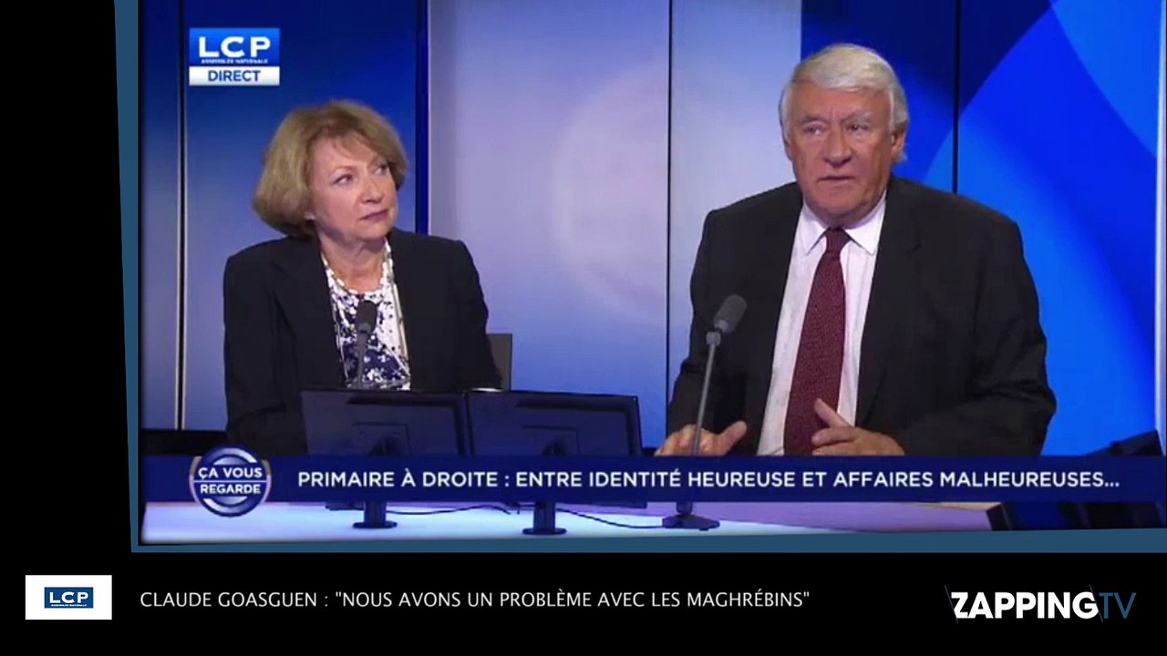 Claude Goasguen : "Nous avons un problème avec les maghrébins"