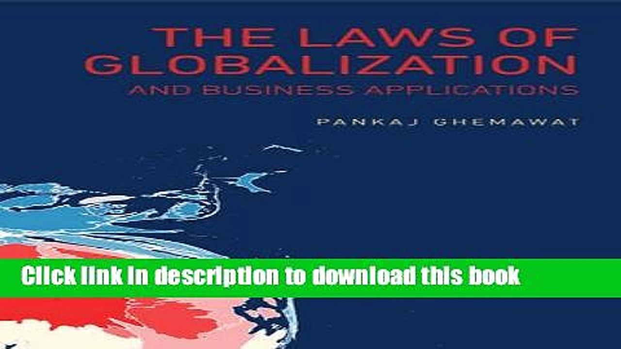 [PDF] The Laws of Globalization and Business Applications Popular Online