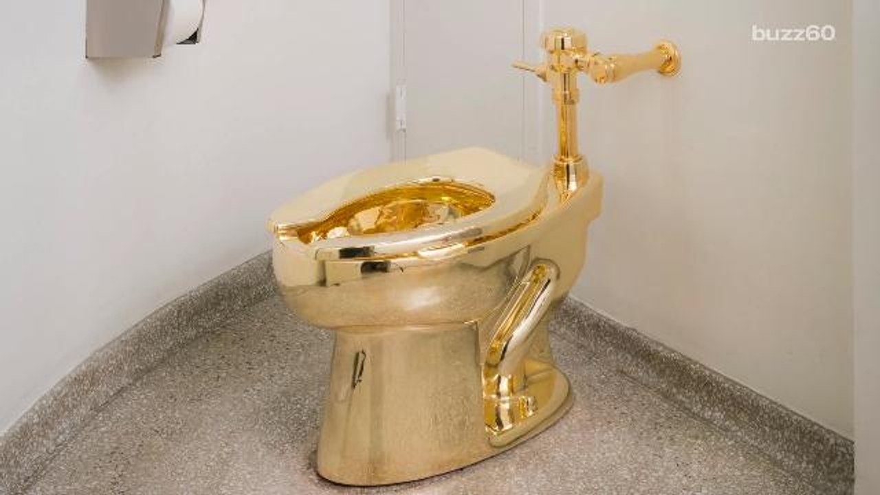 Guggenheim’s Gold Toilet is Open For Public Use